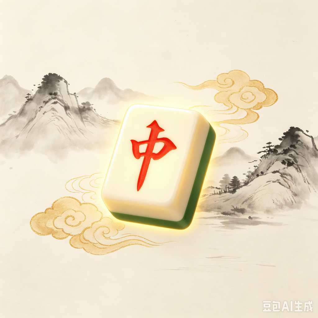 bright color mahjong tiles